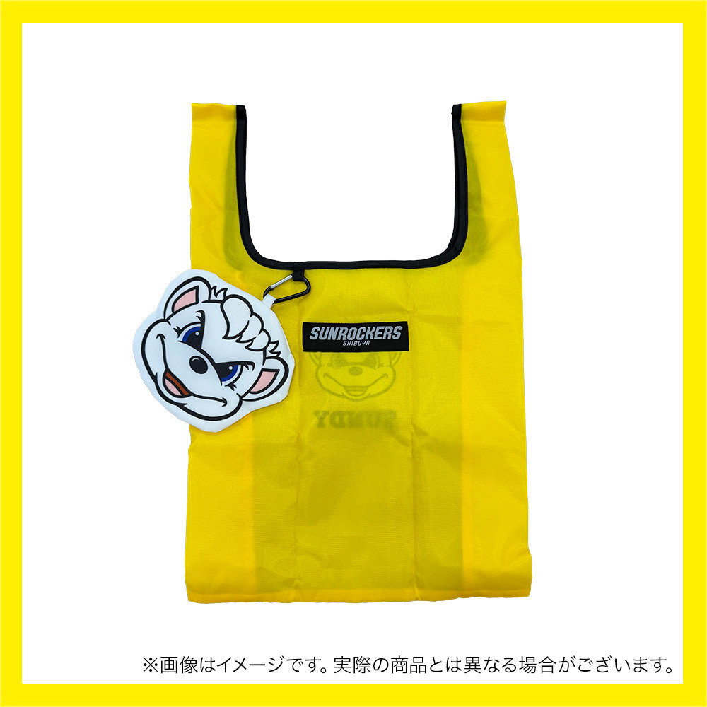 サンディーカラビナ付きエコバッグ 詳細画像 ‐ 2